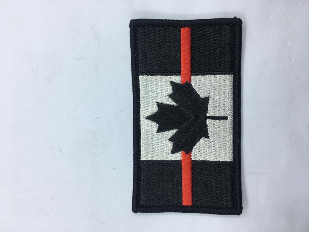 Canadian Thin Red Line Patch - Fireground Apparel Co.